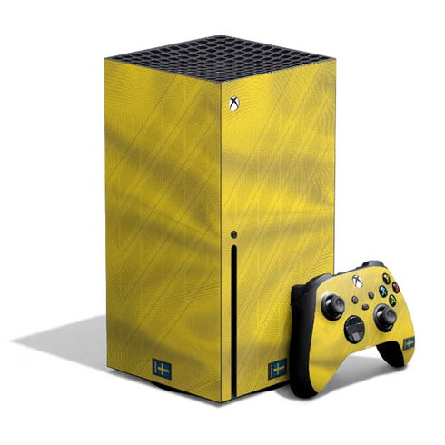 Sweden Soccer Flag Xbox Series X Bundle Skin